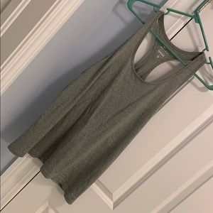 Gray Nike dry-fit tank top